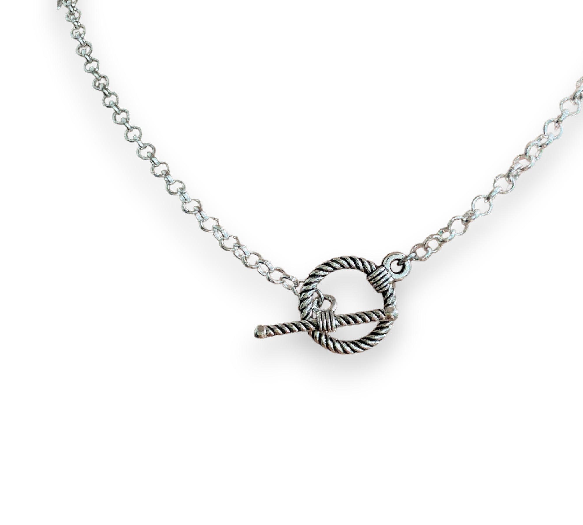Silver Chunky Toggle