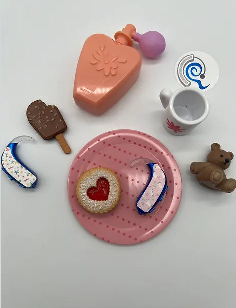 Lets have a party HearSkins Hearing Aid Stickers