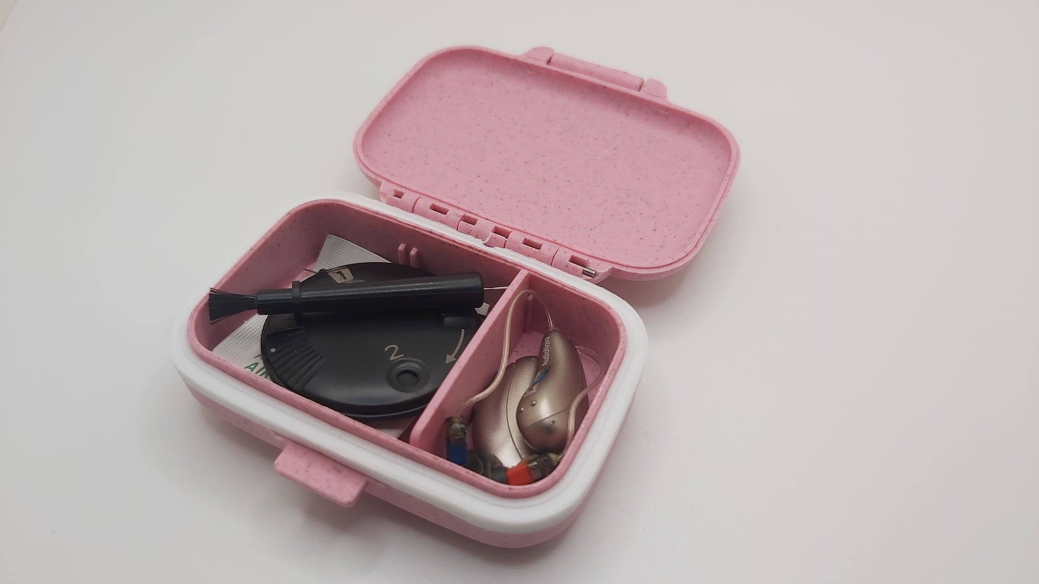 Earplug, Hearing Aid and Earbud Case