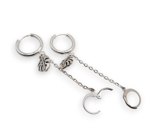 EarLinks de hojas tropicales