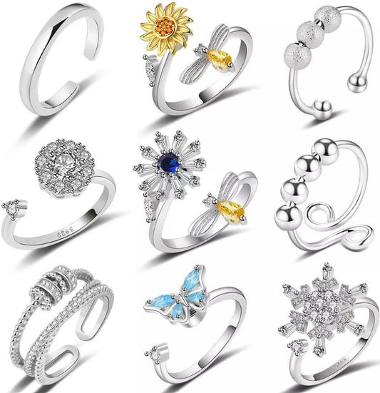 2 for £20 Worry Rings