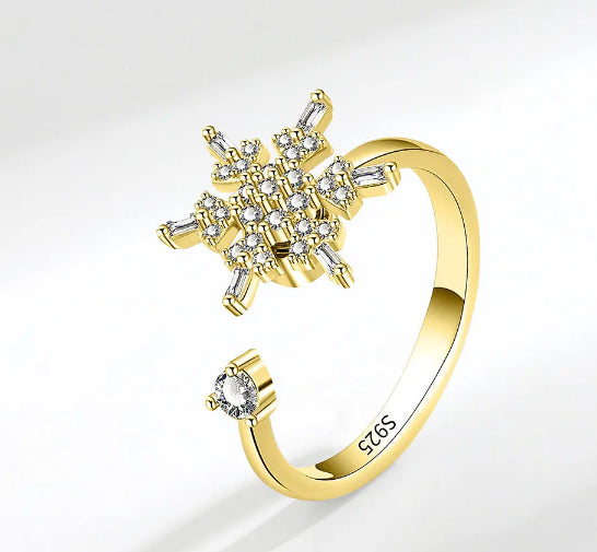 Snowflake Zirconia  (Gold/Silver)