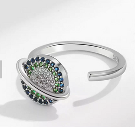 Silver Colourful Zirconia