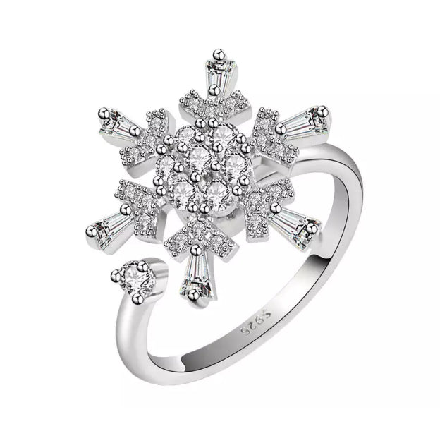 Snowflake Zirconia  (Gold/Silver)