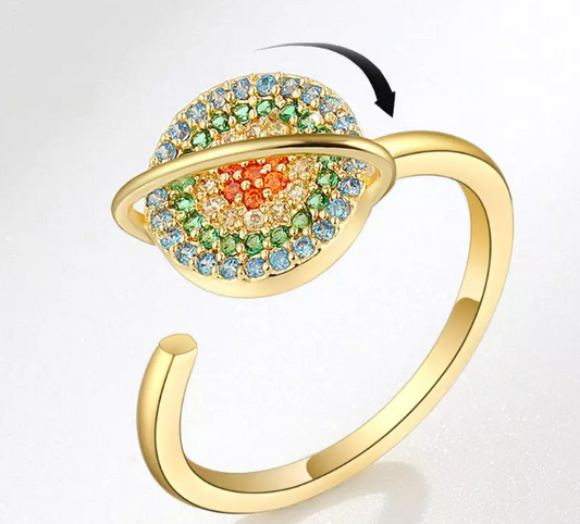 Gold Bright Colourful Zirconia