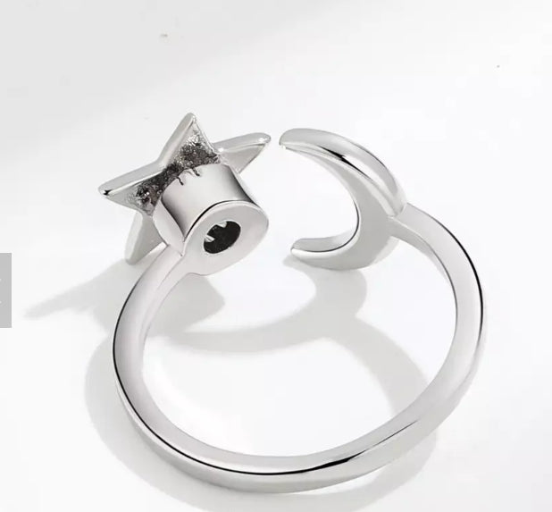 Moon and Star  (Gold/Silver)